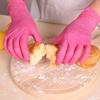Fuchsia Nitrile Gloves Disposable Powder Free Household Cleaning Gloves for Kitchen Gardening Working Dishwashing Industrial