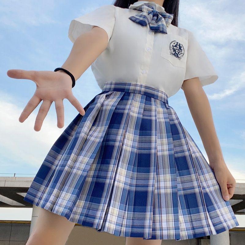 Rabbit Sew Summer School Style JK Uniform Set - Gentle Skirt and Top