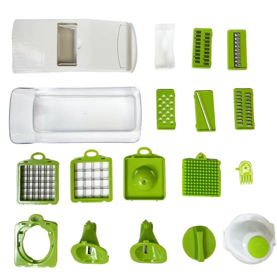 Household Vegetable Vegetable Shredder Multifunctional Potato Slicer Convenient Food Cutter with Collection Box
