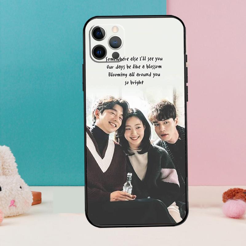 GongYoo Goblin Korean Drama Phone Case For iPhone 16 15 14 13 12 11 Pro Max 12 13 mini XR 15 16 Plus 16e Cover Coque