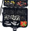 177PCS Fishing Accessories Kit Practical Convenient To Access Fishing Tackle Box for Outdoor
