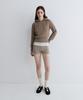 SUARE WOMEN 100% Cotton Crop Hooded Knit - 5 Colors