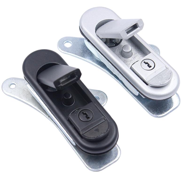 AB303 Electrical Cabinet Lock Distribution Box Door Lock Handle Lock Latch Type Flat Lock for Power Distribution Equipment