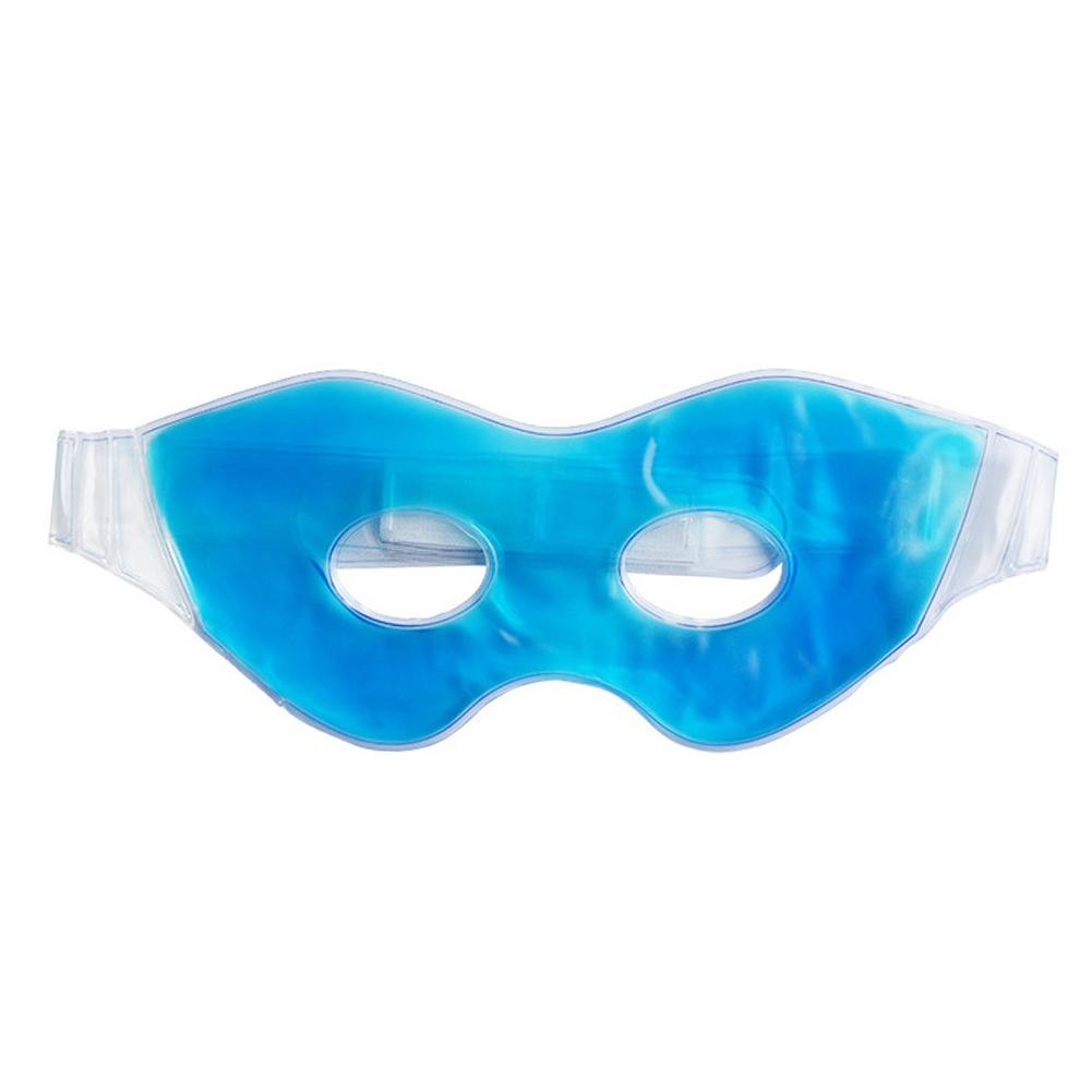 

Многоразовая гелевая маска для глаз для горячей/холодной терапии, холодный компресс, гипоаллергенный пакет со льдом для глаз, охлаждающая маска для снятия отечности глаз, восстановление после операции синий