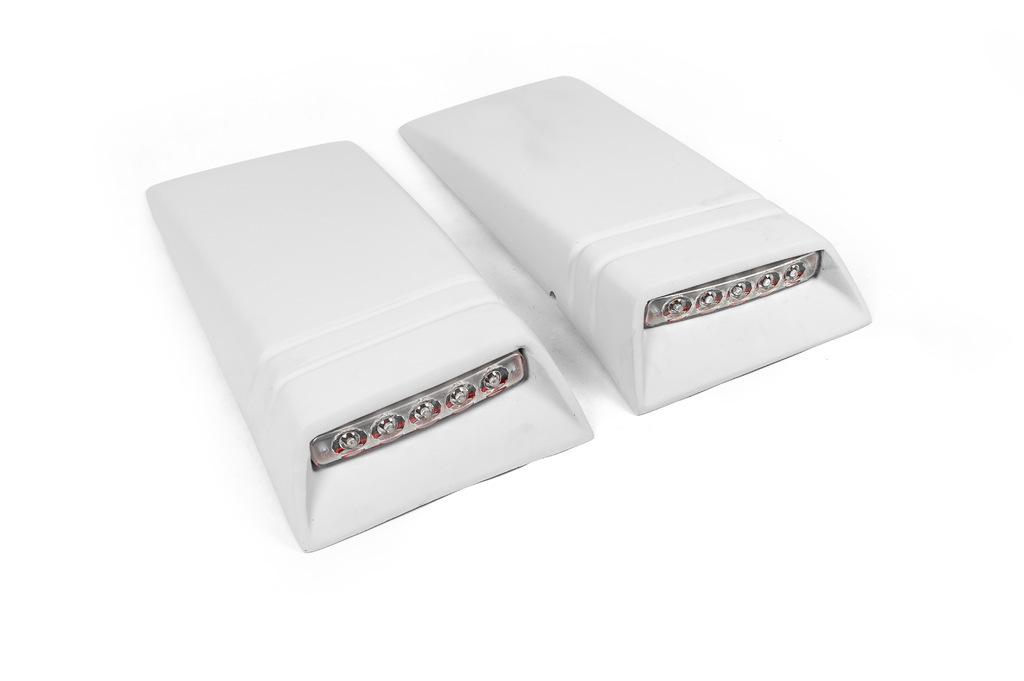 

Roof inserts with LED (2 pcs, for painting) for Volkswagen Amarok 2010-2022