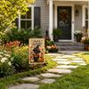 Halloween Garden Flag for Outdoor Yard Decoration, Fall Seasonal Garden Flag