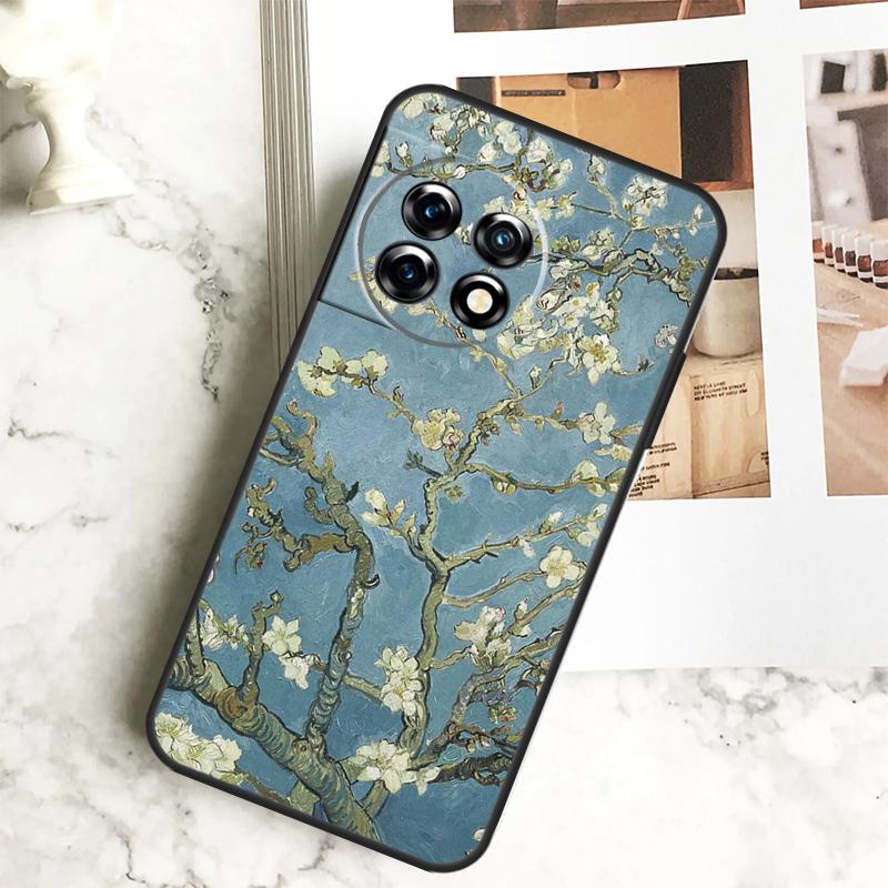 

Paintings Starry Night Gogh Case For OnePlus 12 12R 11 9 10 Pro 10R 9R 8T 10T Nord CE 2 3 Lite 2T CE4 N10 N20 N30 Cover OnePlus Nord CE3Lite