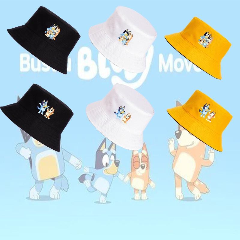Stylish And Simple Bluey Fisherman Hat For Sun Protection