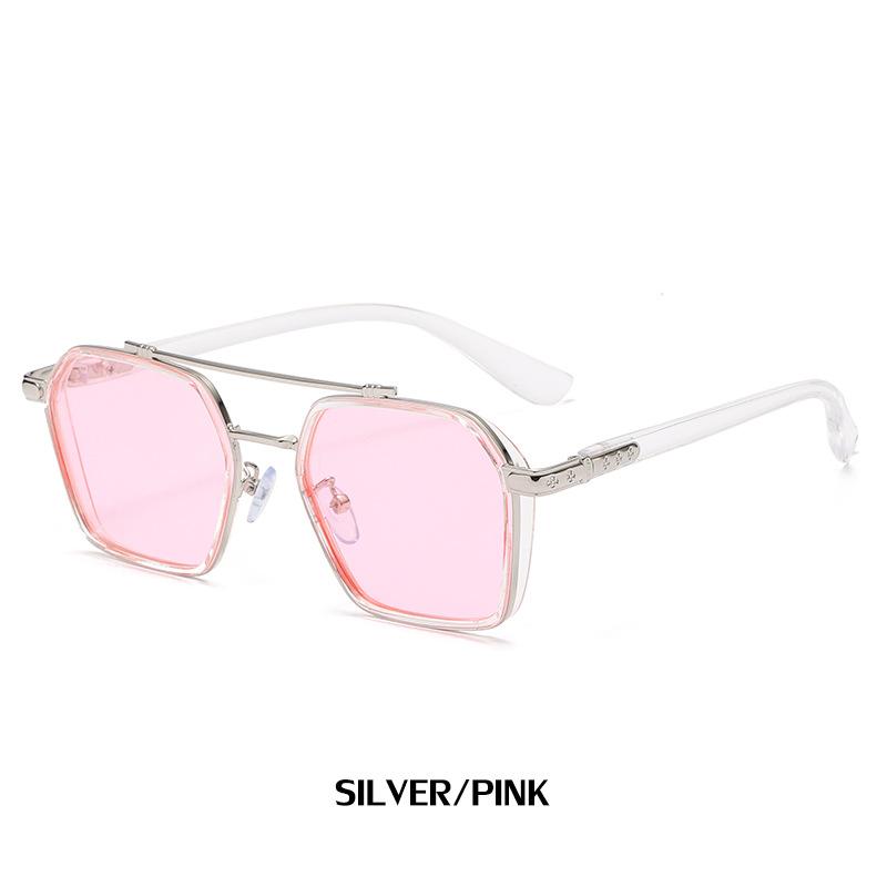 Sunglasses Internet Celebrity Weiting Sunglasses Men's Trendy Box Sunglasses Ins Sunscreen Glasses