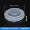 Flachkopftaster Schutzabdeckung 16/19/22mm Transparent Staubdicht