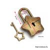 Alloy Star Lock for Drawers, Doors, Cabinets, Backpacks, and Luggage