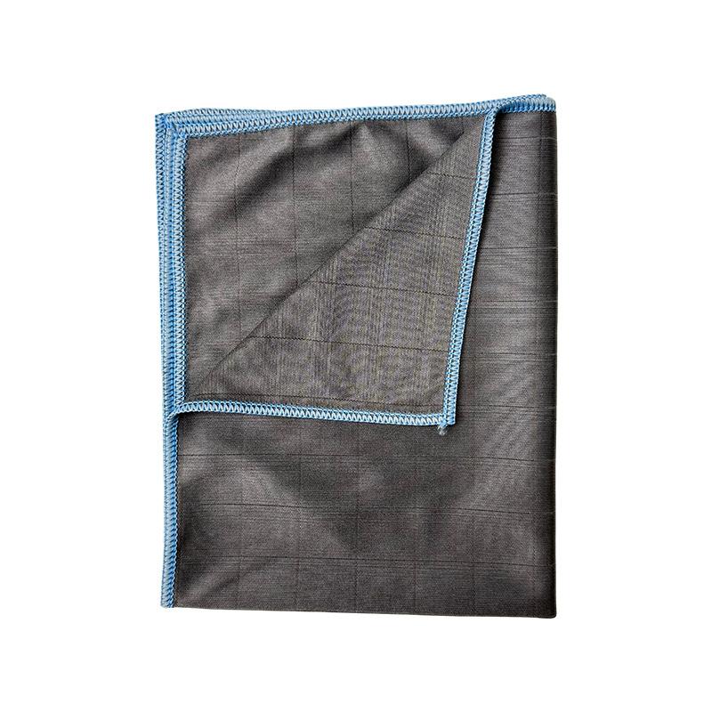 Carbon Fiber Miracle Cleaning Cloth Lint Free Streak Free for Glass and Window Cleaning небесно-голубой