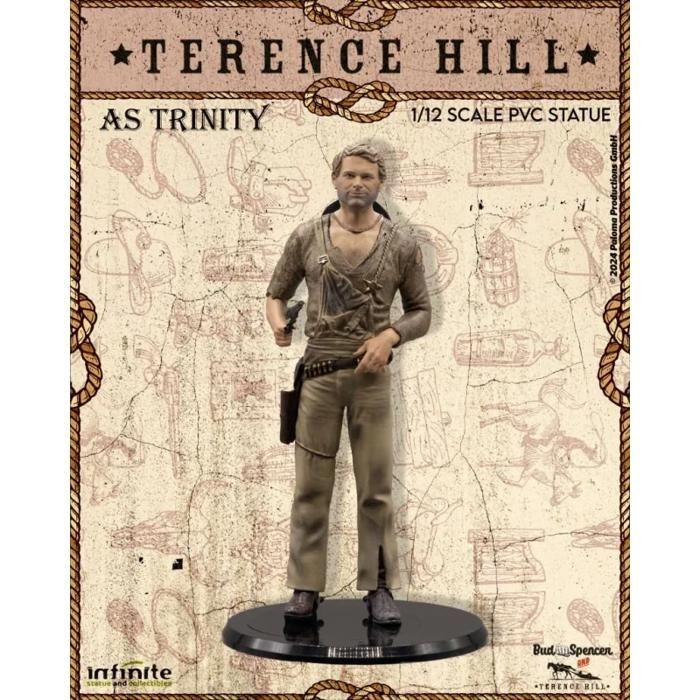 Szobor - VÉGTELEN SZOBOR - Terence Hill - PVC - 1/12 - Dísztárgyak - Vegyes