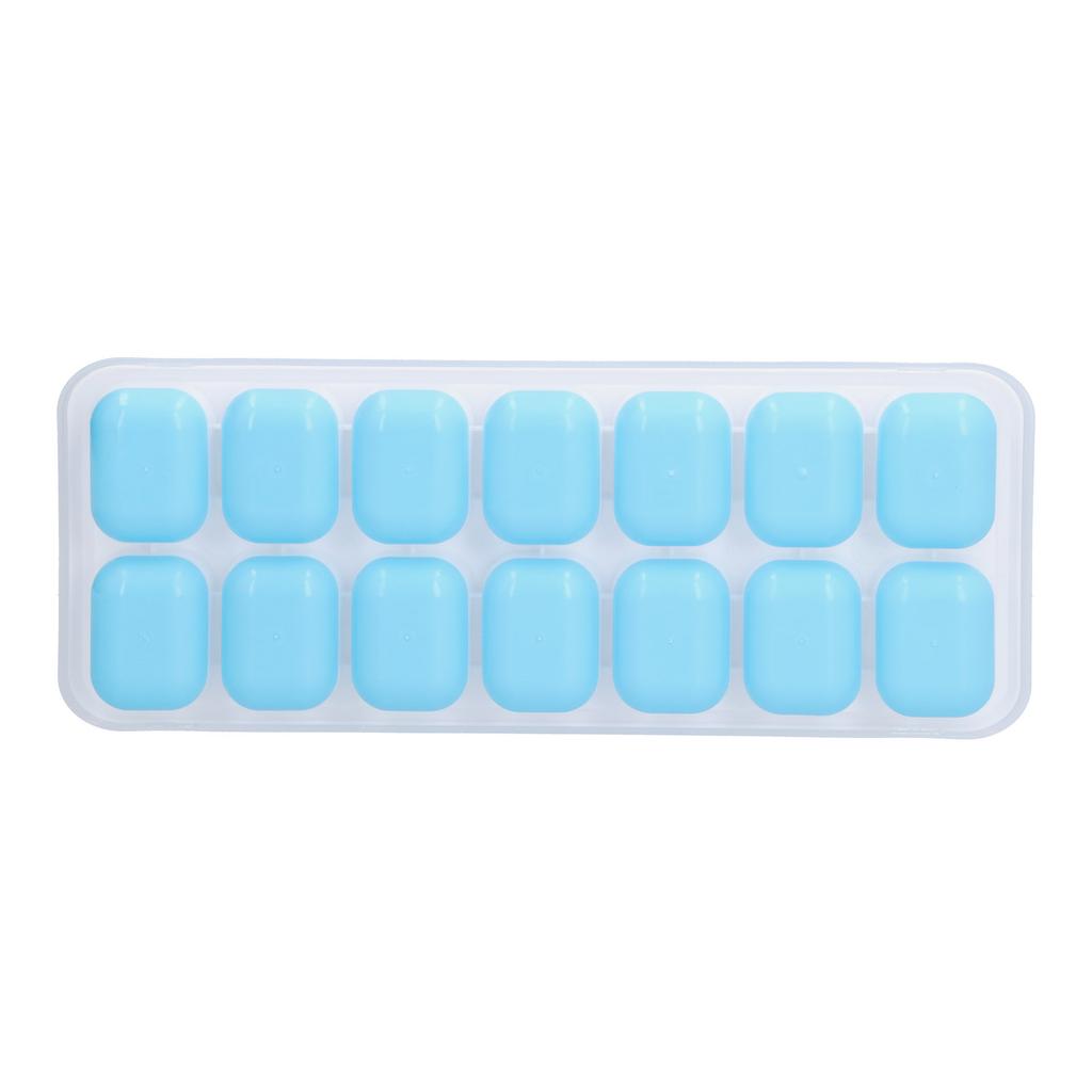 Tray Food Grade Plastic Silicone Ice Mold with Removable Lid for Cocktail
