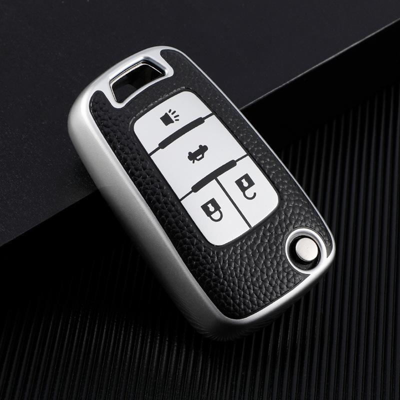 3 4 Button Leather TPU Car Key Case Cover Shell Fob For Chevrolet Cruze Aveo Trax Sail Malibu For Opel Vauxhall Astra Corsa Meriva Insignia