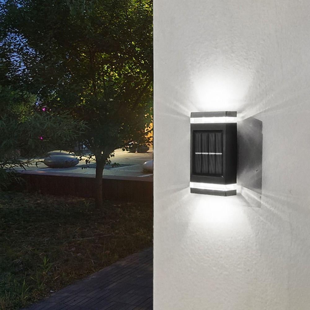 Super Bright Solar LED Light Waterproof Wall Mount Lamp Wall Washer Light  Interior Decoration
