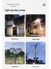 High-Power LED Solar Floodlight with Motion Sensor