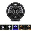 5-3/4 5.75 Inch LED Hdlight, Waterproof Round Motorcycle Hdlamp with DRL Turn Signal High/Low Bm