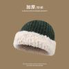 Wool hat women's autumn and winter 2025 new thickened warm face small versatile plush wool fisherman hat