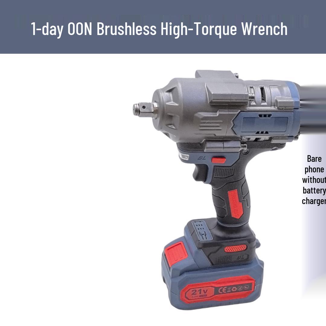 

1800N Brushless Electric Wrench with Manganese Steel Shaft and Lithium Battery for Industrial Auto Repair