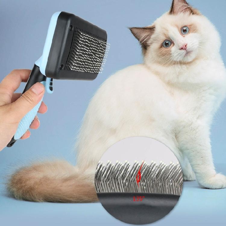 Dog Grooming Combs Cat Brushes Self Cleaning Slicker Brush for Shedding Hairs