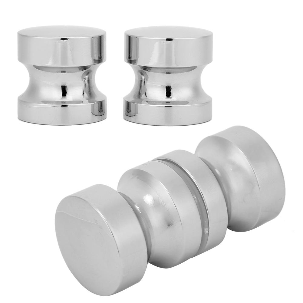 Bathroom Glass Door Handle Single Hole Showcase Shower Room Door Handle Hardware Accessories