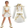 Korean Style K-Pop Cosplay Girls Clothing Sets Dance Stage Costume Girls Suits Birthday Party Gift 4-12 Years New Kids Clothes