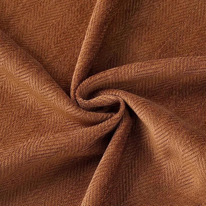100x150cm Solid Color Chenille Cloth Wind Fabric for DIY Handmade Sewing Clothing Sewing Jacket Coats Skirts Pants Suit Fabric