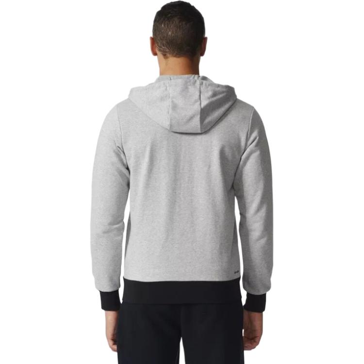 Adidas Comfortable Soft Hooded Zipper Jacket Men Jackets AY3749