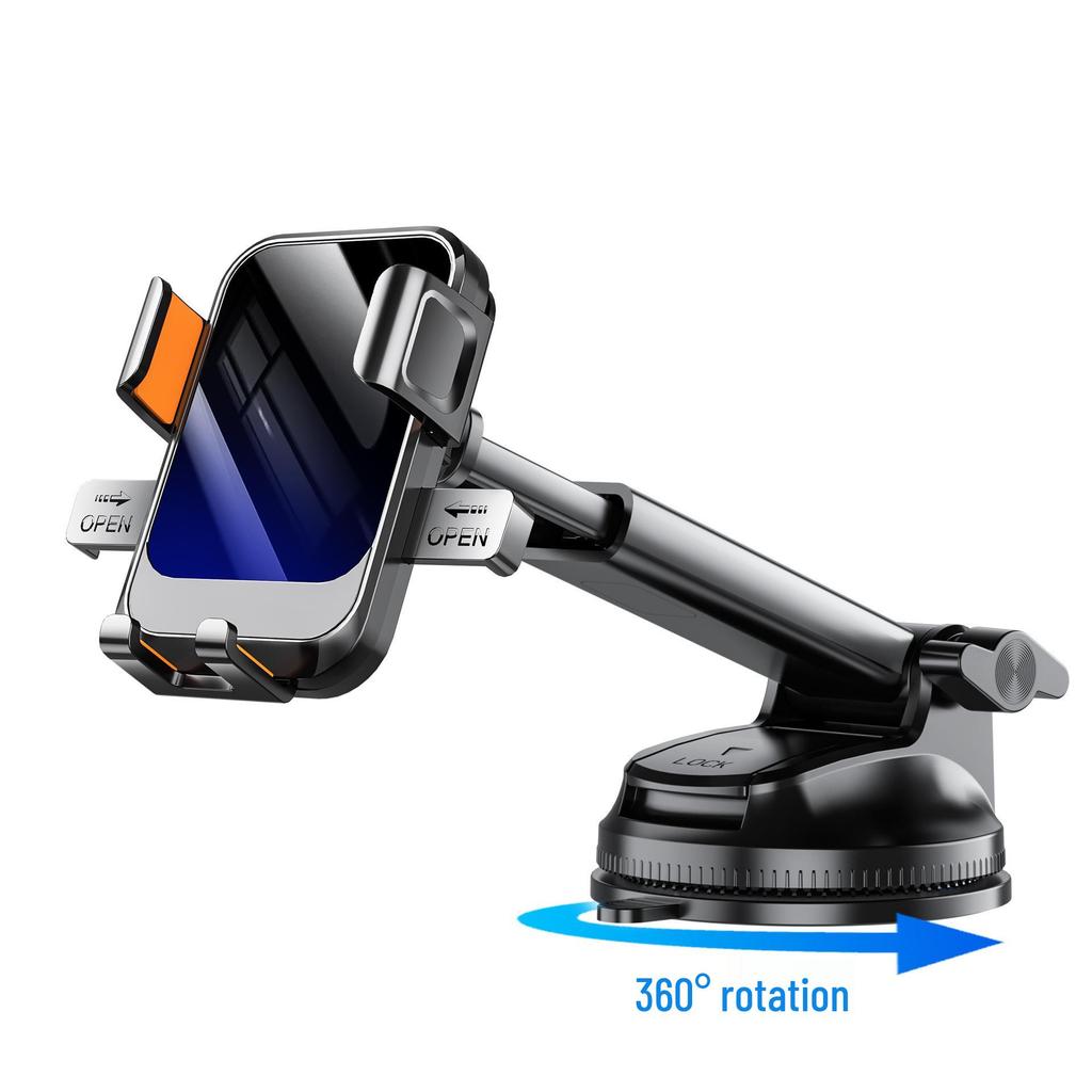 Gradient Color Off-road Vehicle Phone Holder with Multifunctional Navigation and Suction Cup for Horizontal Screen