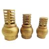 1/2 3/4 1" 1-1/4" 1-1/2" BSPP Female Brass Bottom Valve Check Valve For Water Pump Oil Pump Bottom Well Check Valve Filter Valve