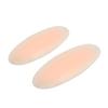 Invisible L Size Silicone Calf Concealer Pads for Slim Legs White Tone
