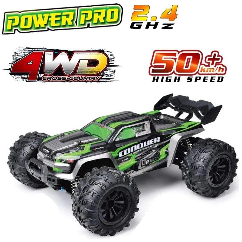 

1/16 Радиоуправляемая машина 16101/16102 Автомобиль с дистанционным управлением 4WD 50 км/ч 2,4G Радиоуправляемая машина Электрический высокоскоростной внедорожный дрифт-игрушки для детей