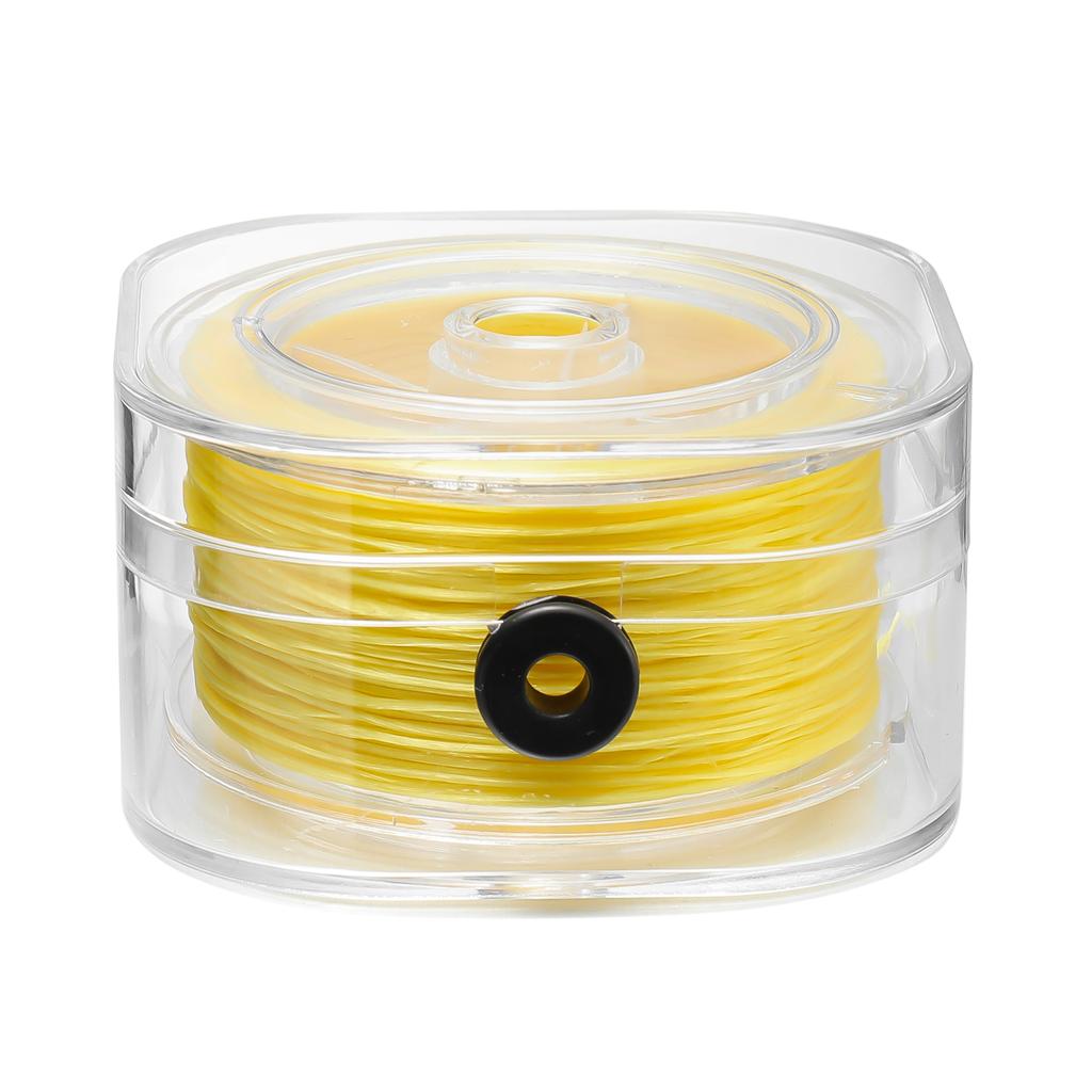 80 Meter/Karton DIY Kristall Perlen Stretch Elastisches Fadenband mit Box Bunt 0,8 mm Flaches Perlenband Schmuckherstellung Zubehör