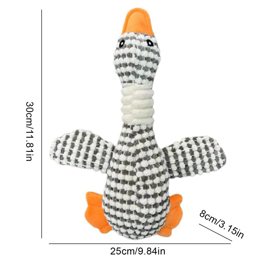 Pet Plush Toy Plush Stuffed Animal Duck Dog Interactive Toys Teeth Cleaning Large Dog Entertainment Puppy Boredom Pet Plush Toys