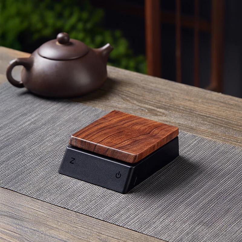 ZISIZ Walnut Wood Electronic Tea Scale