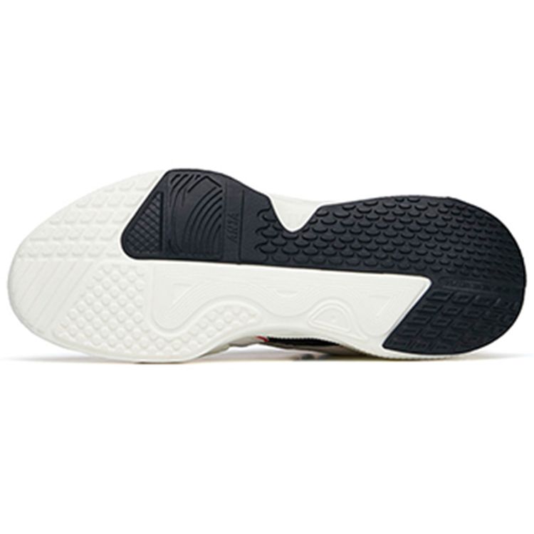 Anta MIX 4.0 Financial Fortune Trendy Sports Shock Absorption Non-Slip Wear-Resistant Low-Top Dad Shoes Men Sneaker Black White Red 112218812-7