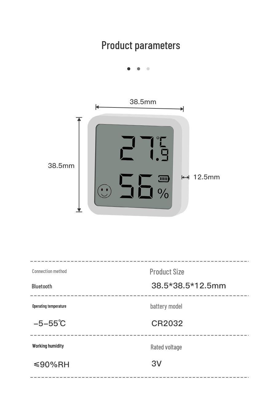 Graffiti Smart WiFi Temperature & Humidity Sensor App with Temperature Alerts