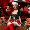 Sexy Green Elf Christmas Cosplay Costume