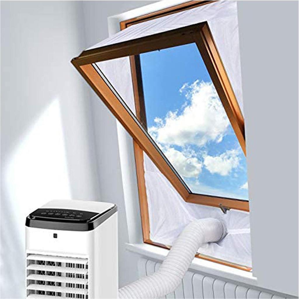 Portable Air Conditioner Window Kit Portable AC Exhaust Duct Accessories Mobile Air Conditioning Vent Cloth For Home Apartment