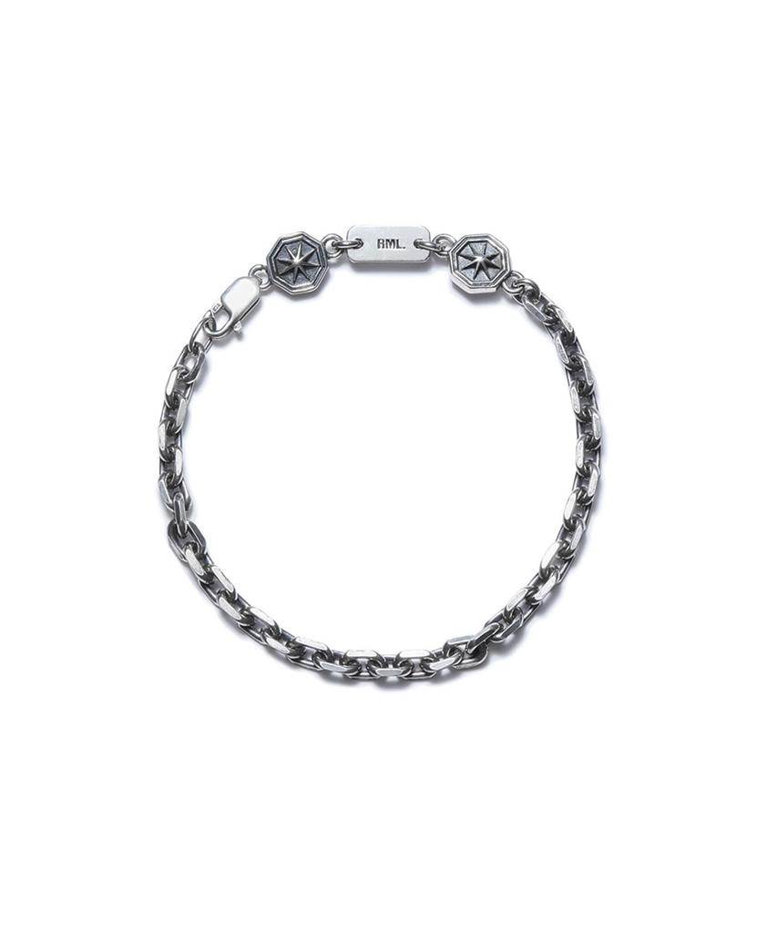 Ramolin Twins Silver Chain Bracelet