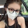 Decoration Driving Glasses UV 400 Protection Black Shades Glasses Eyeglasses  for Women Man