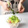 Multi Layer Scallion Vegetable Scissors Five Layer  Shredded Paper Scissors
