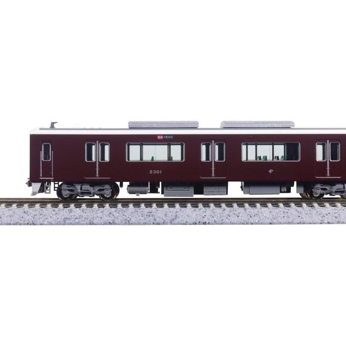 KATO N Gauge Hankyu 2300 Series Kyoto Line Basic Set (4 Cars) Model Railroad Train 10-2031 Multicolor
