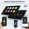 8.4" Android 14.0 CarPlay GPS Navigation 4G WiFi RDS Car Radio For Dodge Durango Challenger Charger RAM 1500 Jeep Grand Cherokee