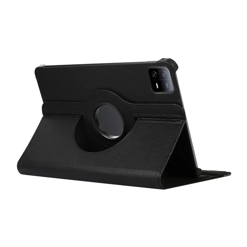 Funda For Xiaomi Pad 7 Case 360 Rotating PU Leather Stand Cover For Coque Xiaomi Pad 7 Pro 11.2 inch Tablet Case