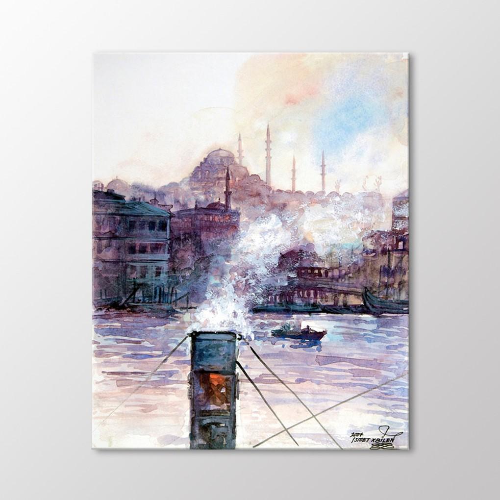 

Акварельная живопись из дымохода корабля