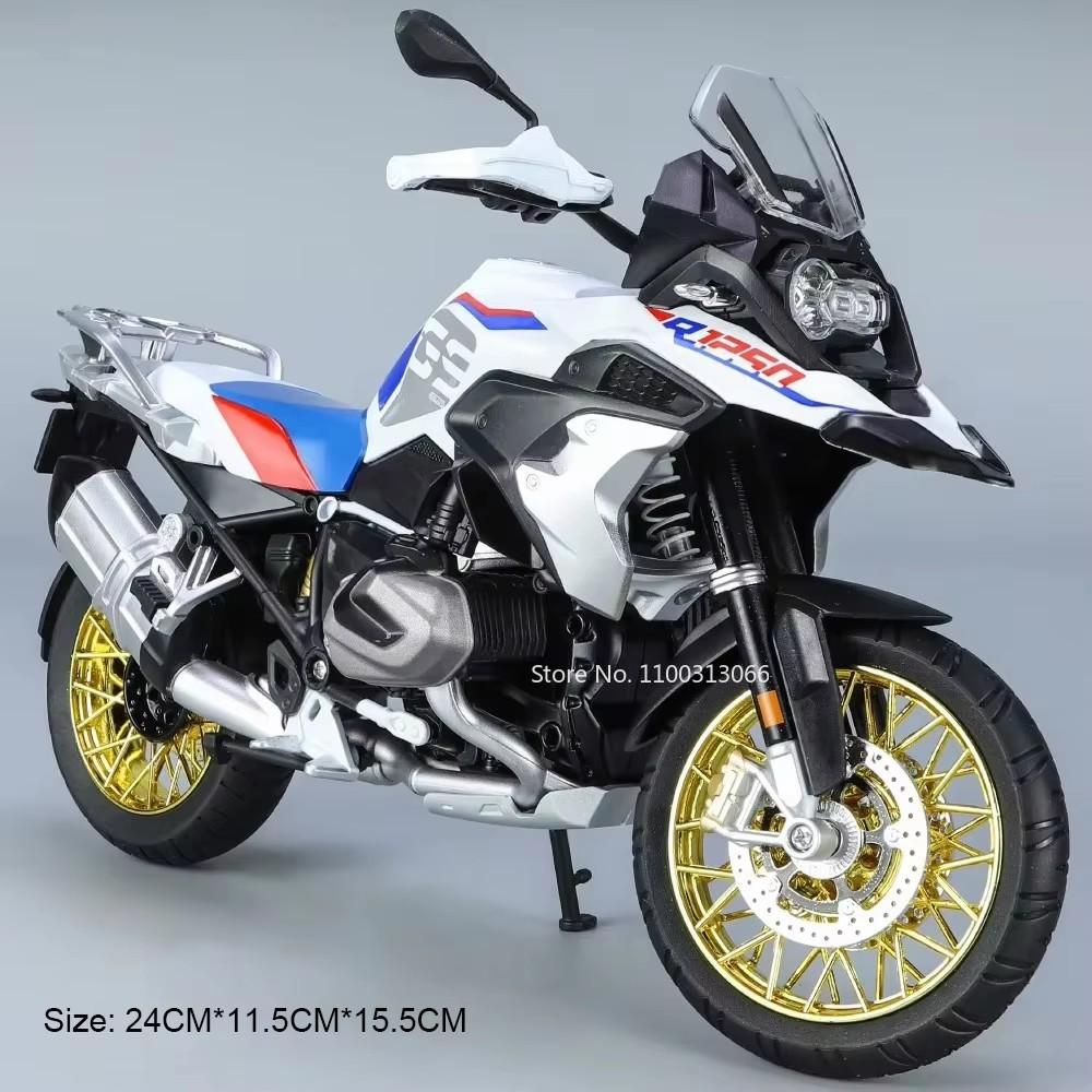 

1:9 Масштаб S1000 R1250 GS Литі Мотоцикли Іграшки Автомобілі Моделі Гумові Шини Позашляхові Іграшки Автомобіль для Дітей Подарунки Колекція