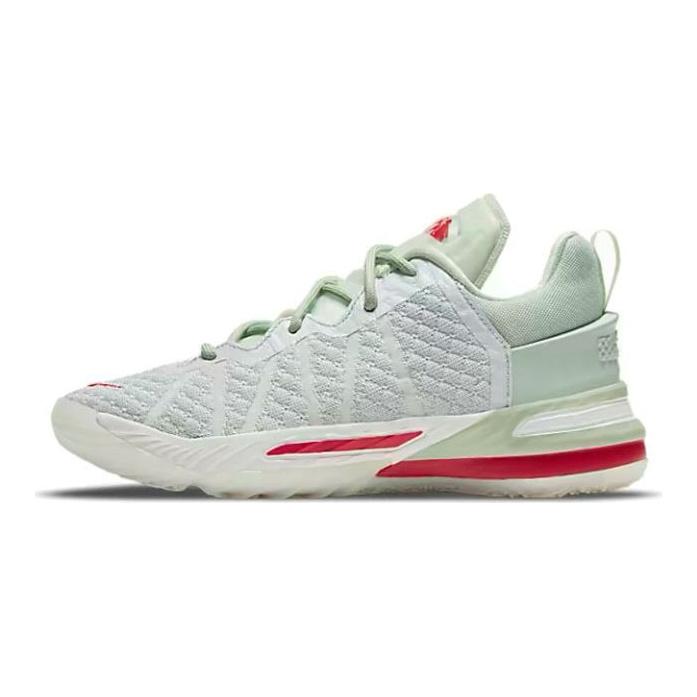 Nike Lebron 18 NRG Forbidden City Limited Edition Anti-Slip Shock Absorption Durable Low-Top Kids Basketball Shoes Light Green CT4713-002