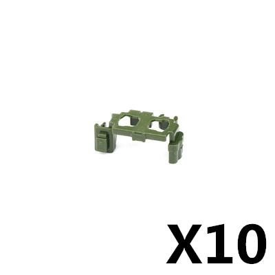 MOC Military Figures Accessories Building Blocks Helmet Night Vision Vest Knee Pads Tactical Belt Protective Mask Toys Kids J068